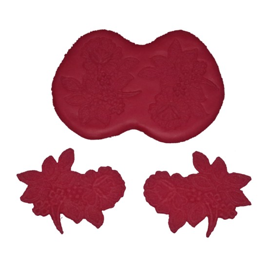 Dantel Şeker Hamuru Bordür Silikon Kalıp - 32751 - Cesil